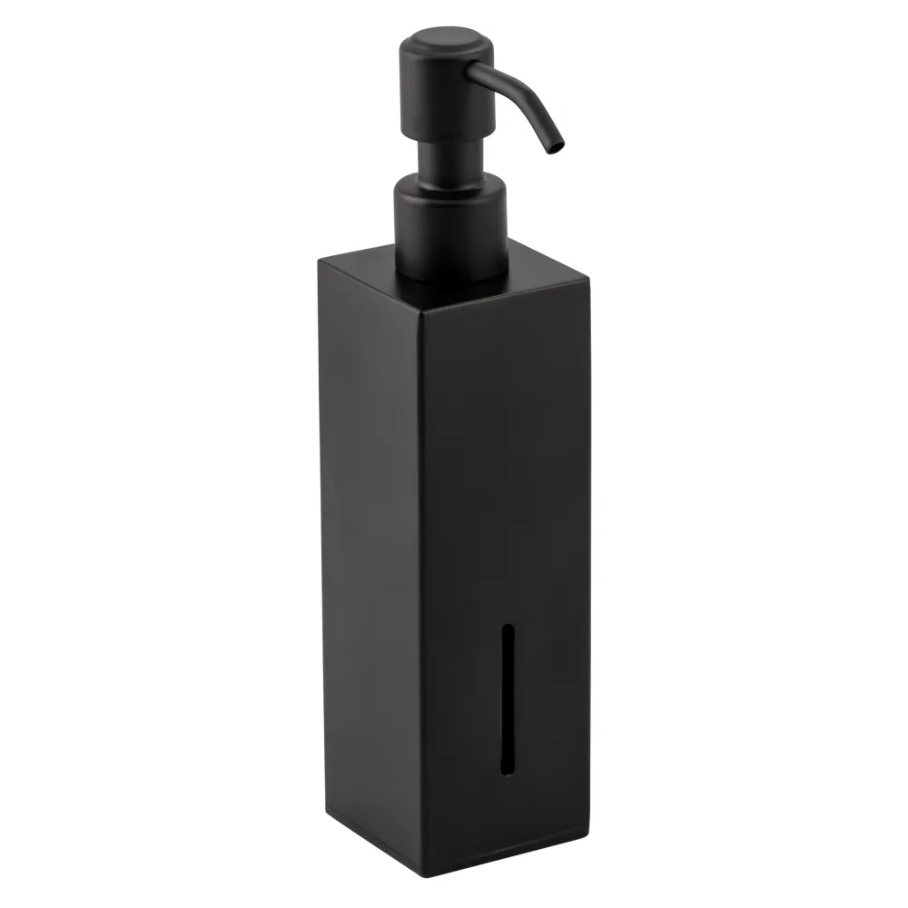 Дозатор для рідкого мила Liberty, Black QTLIBBLM11522 Qtap, фото 1