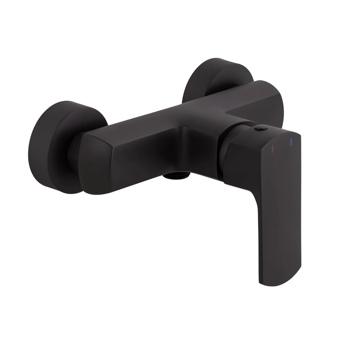Змішувач для душу Lipno, Matt Black (k35) QTLIPNO4023101CB Qtap, фото 1