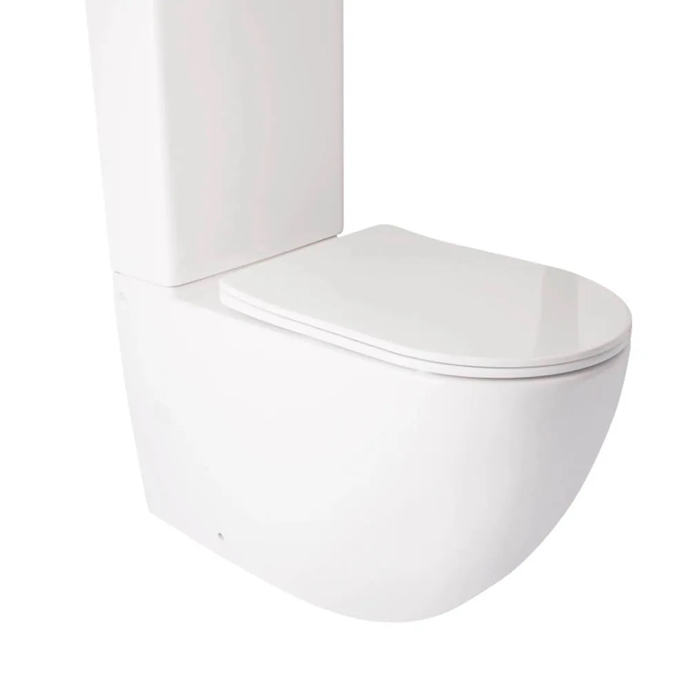 Чаша унітазу підлогового Jay 680×370×815 мм, White (без сидіння) QT07222176W1 Qtap, фото 1