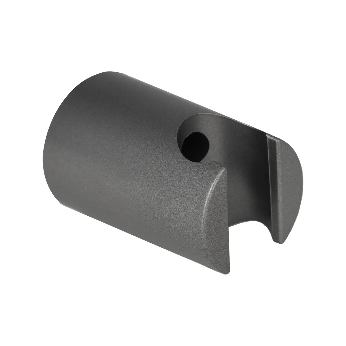 Тримач для ручного душу Spojeni, Graphite округлий QT829910842854GRP Qtap, фото 1