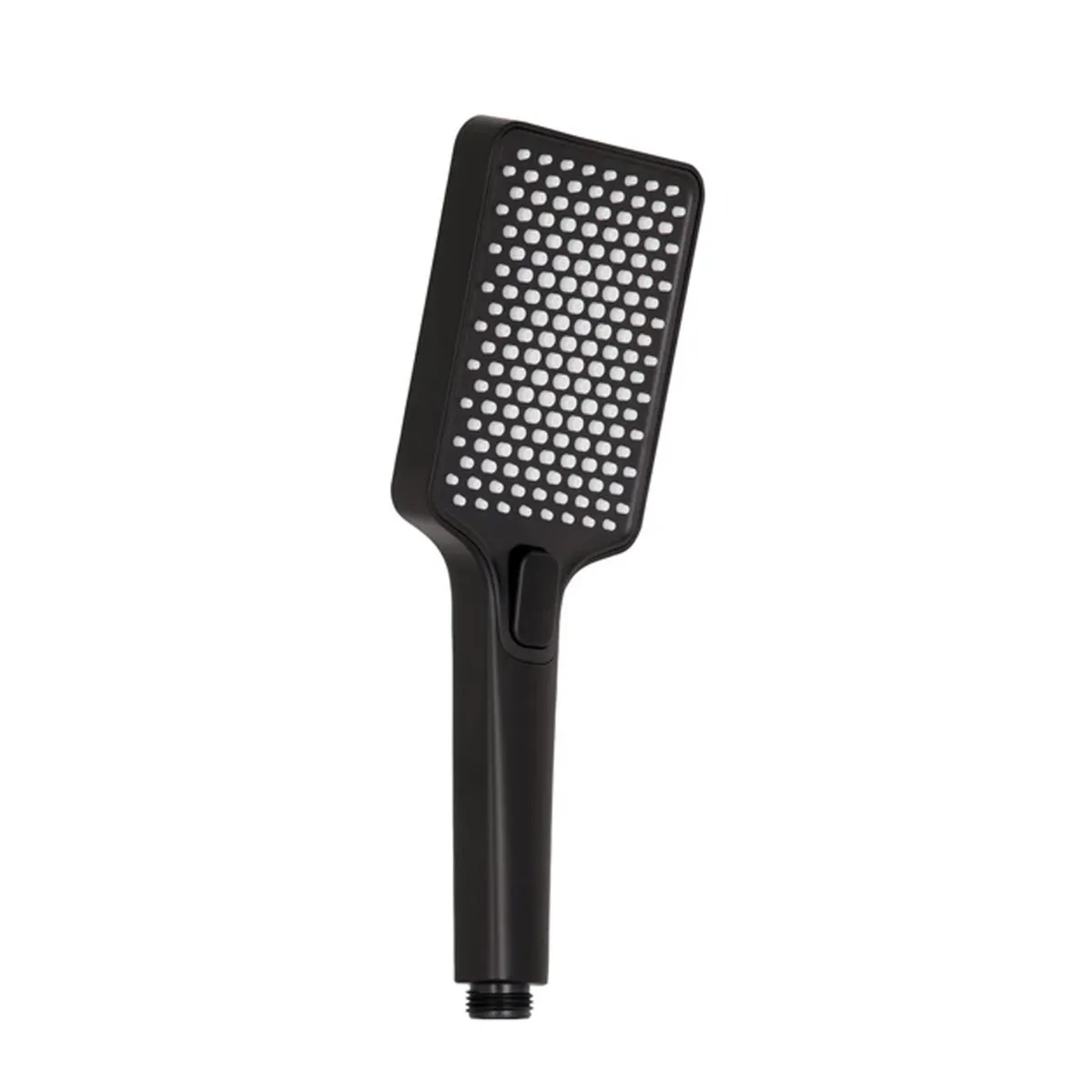Лійка для ручного душу Rucni, 140x95 мм, Matt Black прямокутна QTRUC125BLM45959 Qtap, фото 1