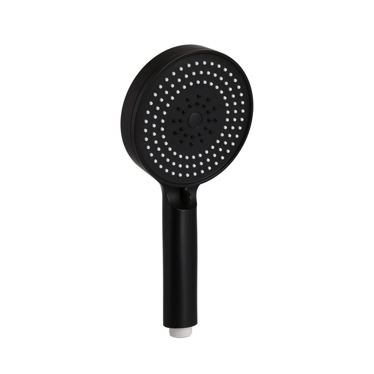 Лійка для ручного душу Rucni, d130 мм, Matt Black округла QTRUC125BLM45951 Qtap, фото 1