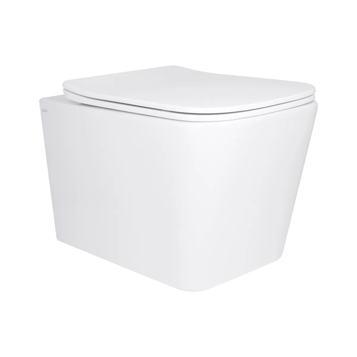 Унітаз підвісний Tern Ultra Quiet 525x345x360 мм, White, з сидінням Slim Duroplast/Soft-close/Quick Release QT17332303AW Qtap, фото 1