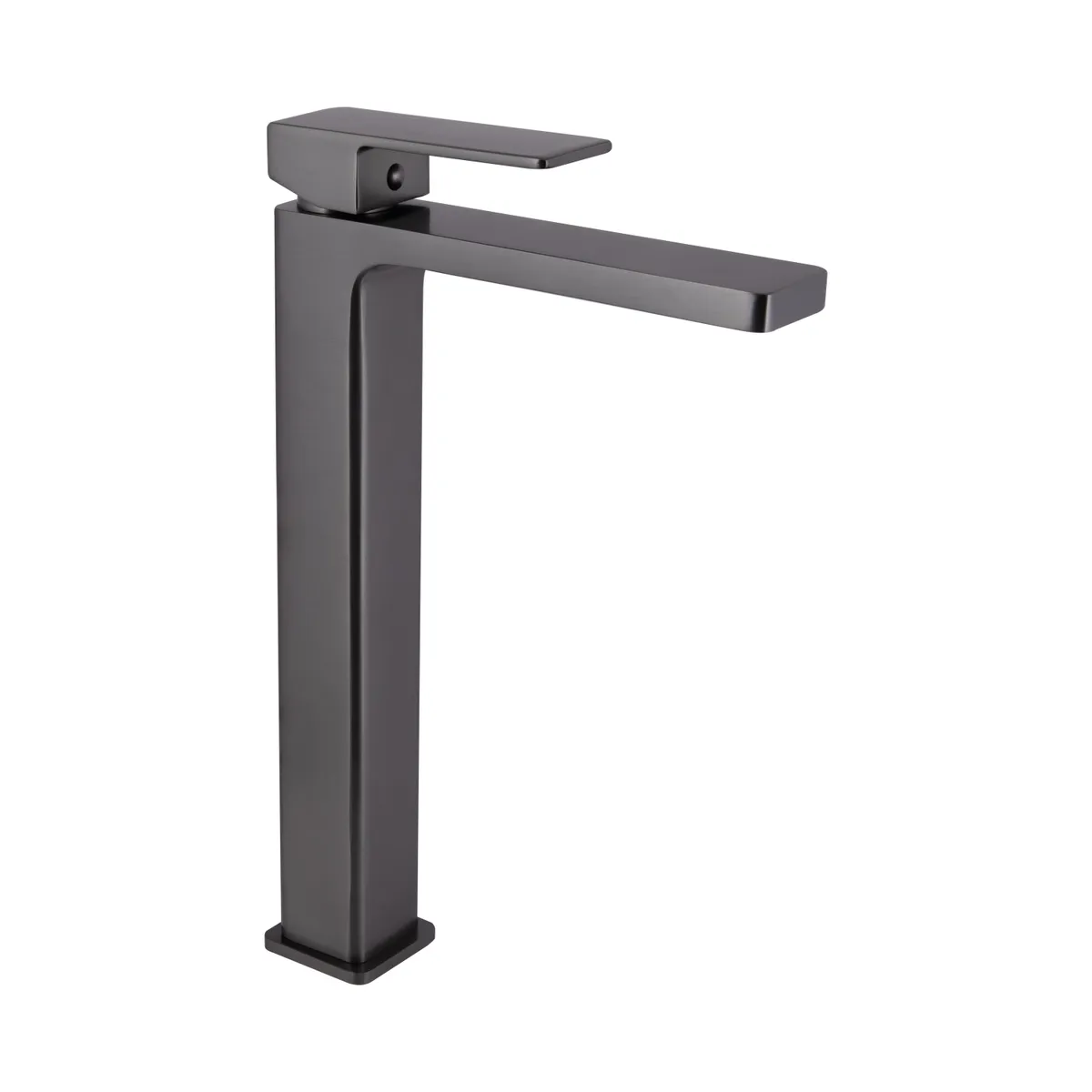 Змішувач для раковини високий Gemini, Gunmetal Black (k35) PVDQTGEM269GMB45680 Qtap, фото 1