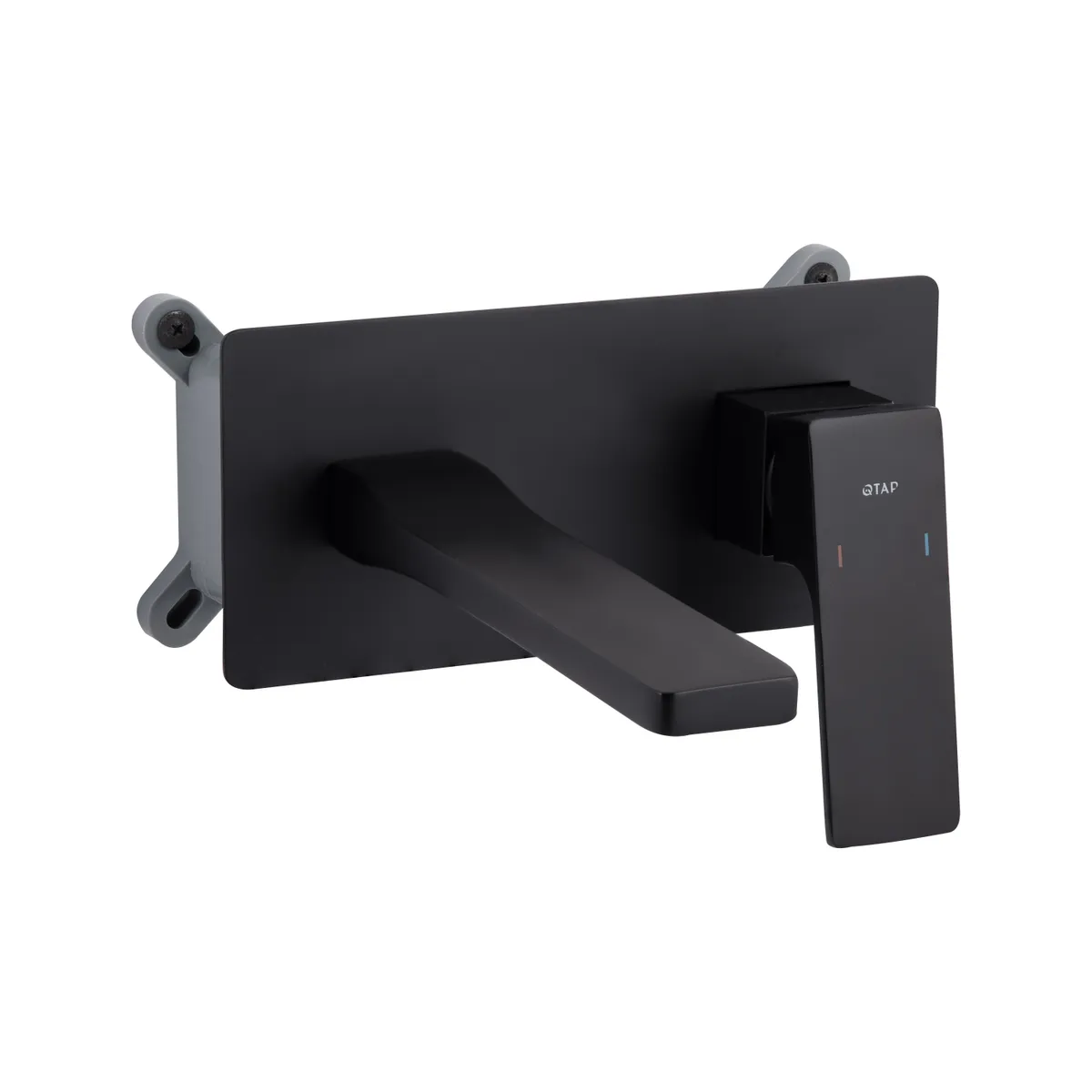 Змішувач для раковини прихованого монтажу Gemini, Matt Black (k35) QTGEM273BLM45694 Qtap, фото 1