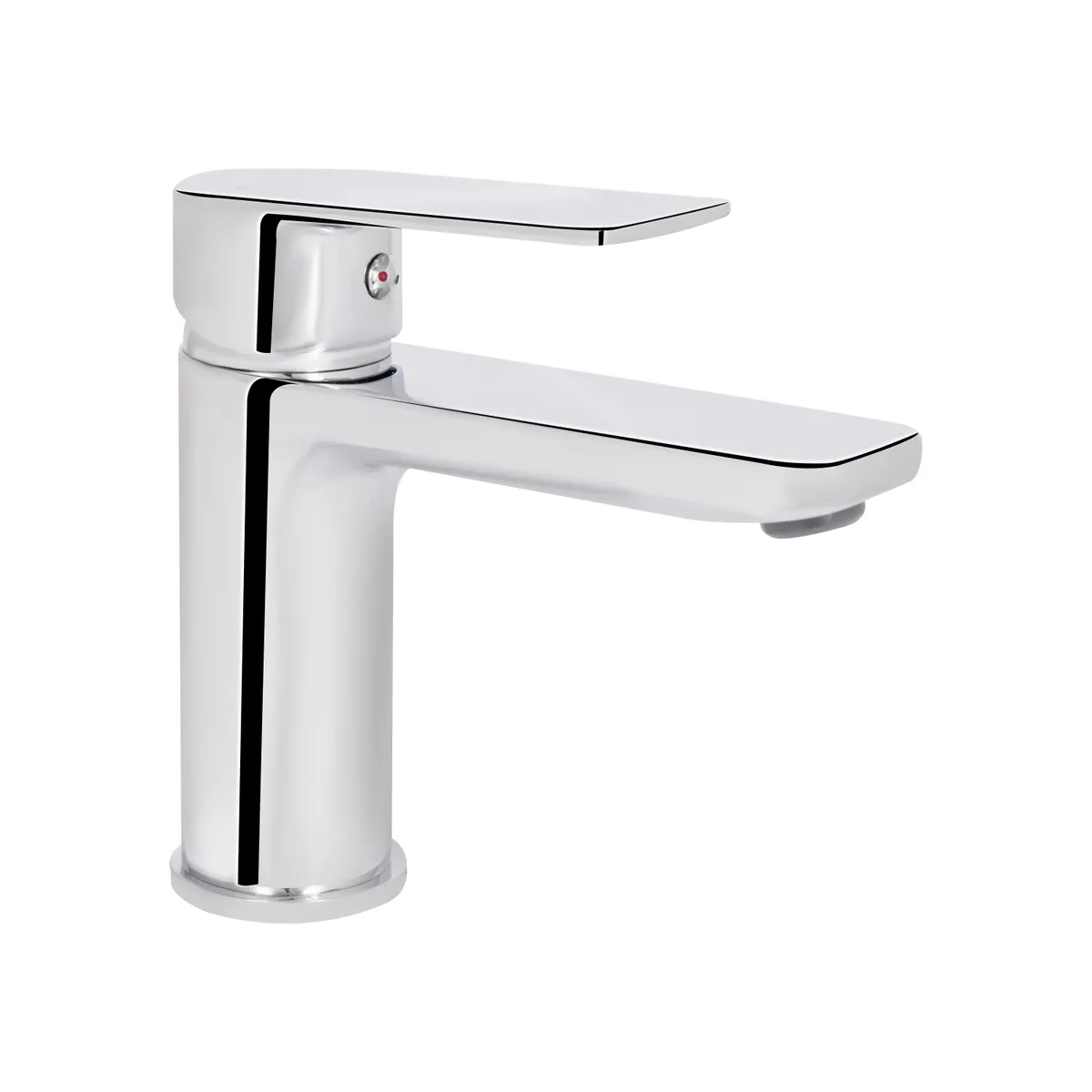 Змішувач для раковини низький Aries, Chrome (k35) QTARI270CRM45557 Qtap, фото 1