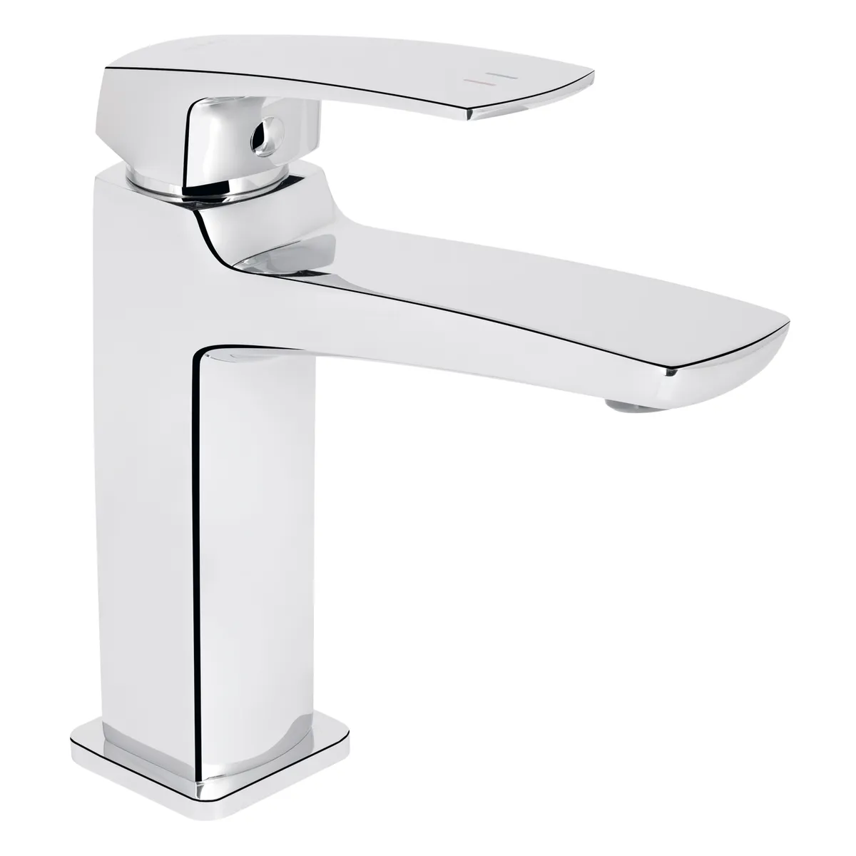 Змішувач для раковини низький Tern, Chrome (k30) QTTER2701CRM47584 Qtap, фото 1
