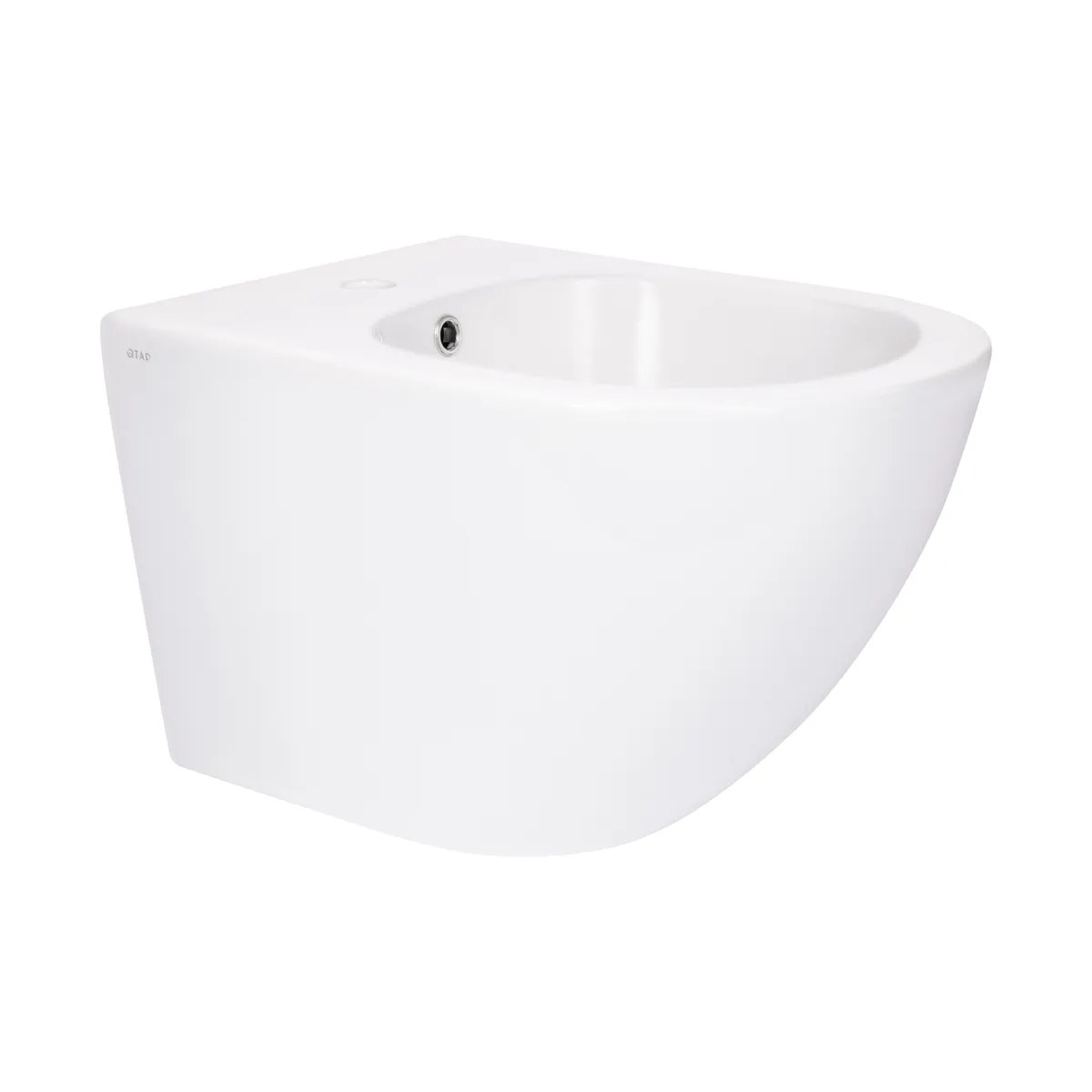 Біде підвісне Jay 485х360х320 мм White Qtap, фото 1