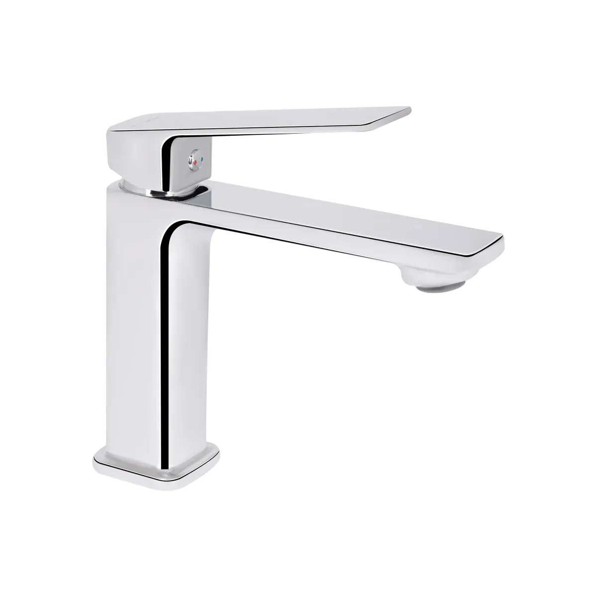 Змішувач для раковини низький Capricorn, Chrome (k26) QTCAP1060102C48219 Qtap, фото 1
