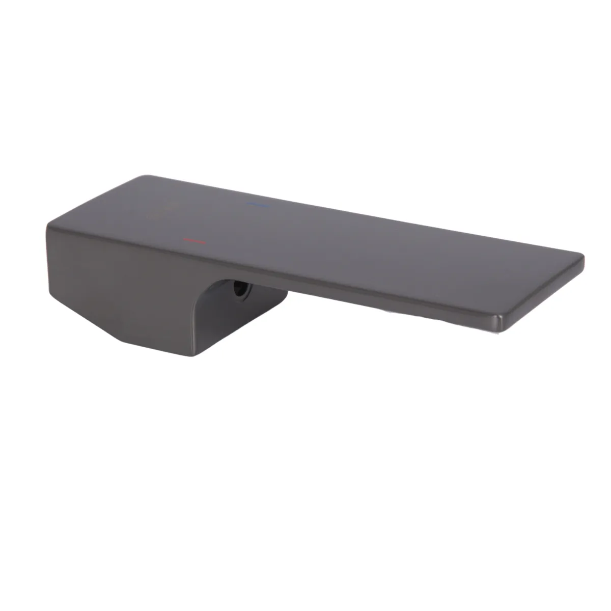 Ручка (25x42,2x119,7) для змішувачів Gemini Gunmetal Black PVD QTGEM254221197GMB50053 Qtap, фото 1