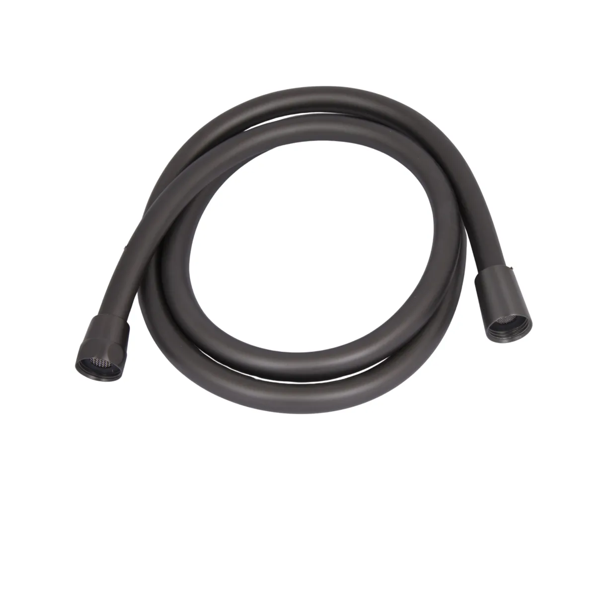 Душовий шланг (1500x22,4) для душових систем Gemini Matt Black QTGEM1500224BLA50098 Qtap, фото 1