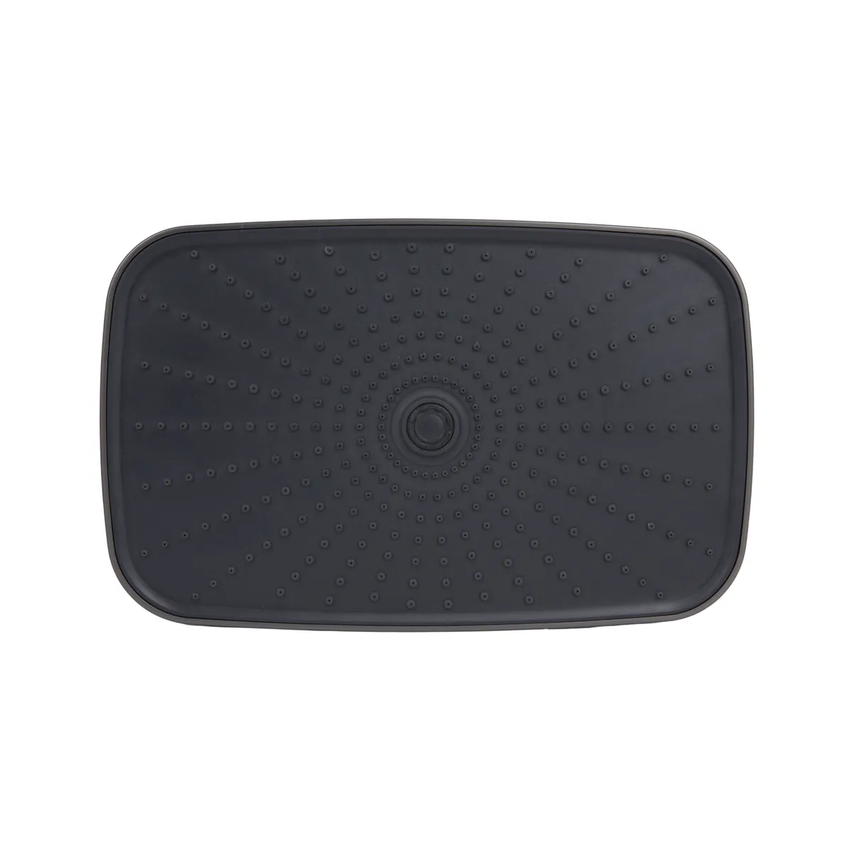 Стельова лійка (34x190x290) для душових систем Gemini Gunmetal Black PVD QTGEM34190290GMB50069 Qtap, фото 1