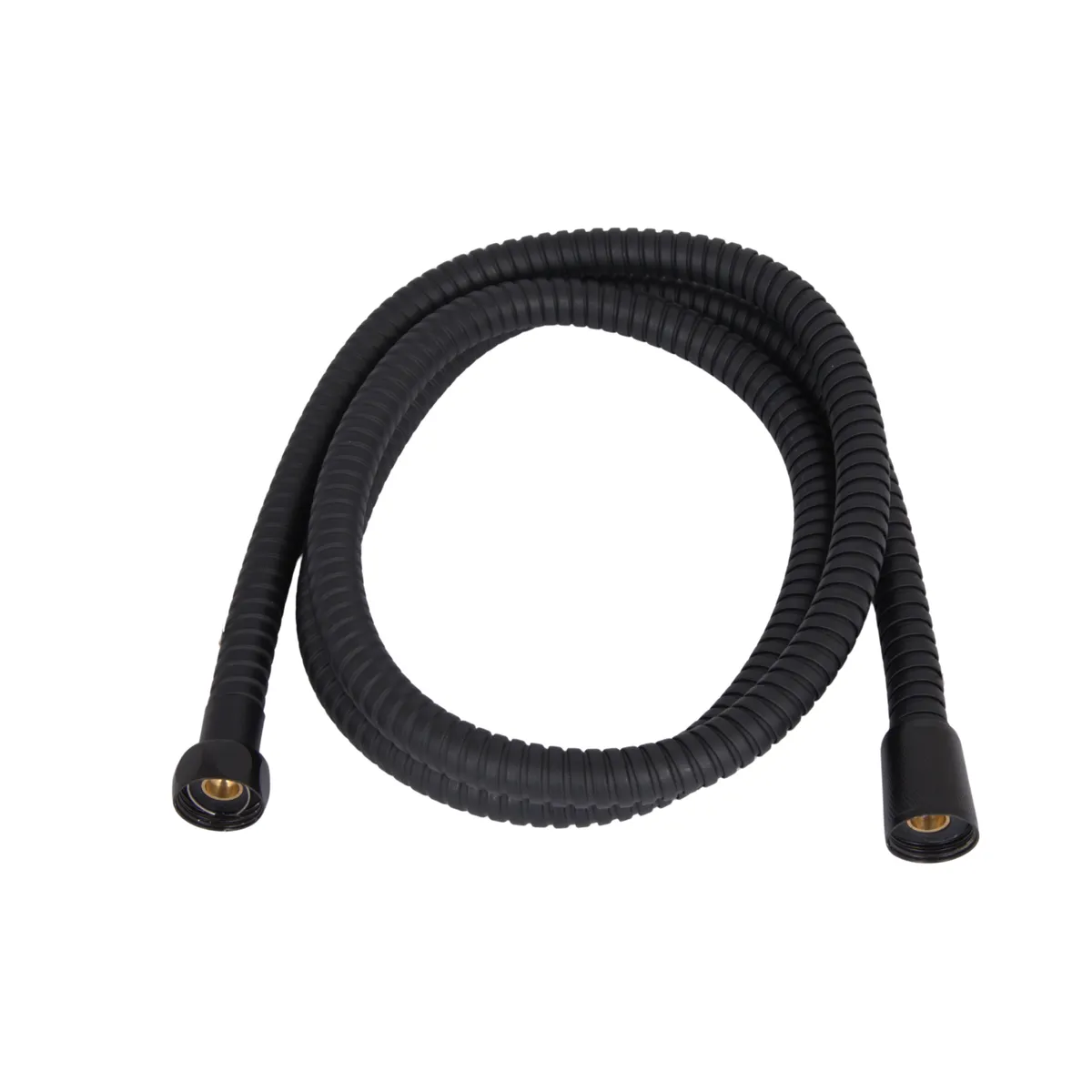 Душовий шланг (1500x22) для змішувачів та душових систем Gemini Matt Black QTGEM150022BLA50095 Qtap, фото 1