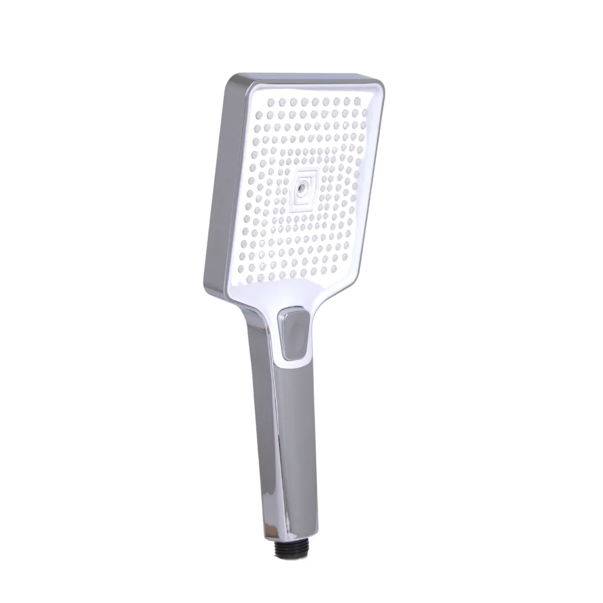 Лійка для ручного душу (105,5x267x38,7) для змішувачів для ванни та душових систем Presto Chrome/White QTPRE1055267387CRW50570 Qtap, фото 1