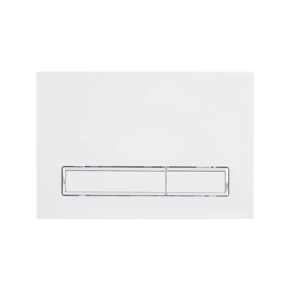 Клавіша змиву Nest 150x220x13 мм, White, лінійна QT0111M08V1384W Qtap, фото 1