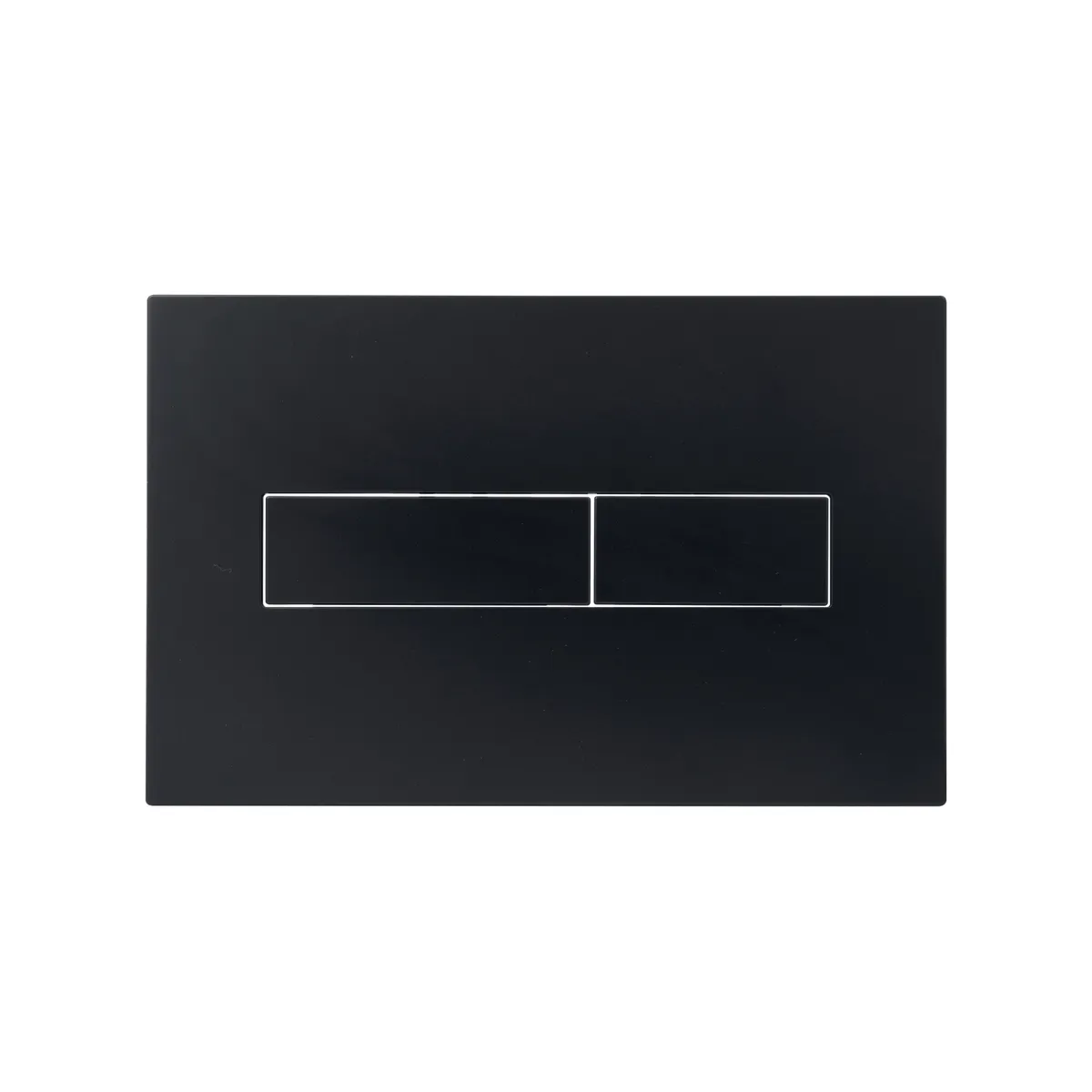Клавіша змиву Standard 152x236x28 мм, Matt Black, лінійна QTSTD164BLM49473 Qtap, фото 1