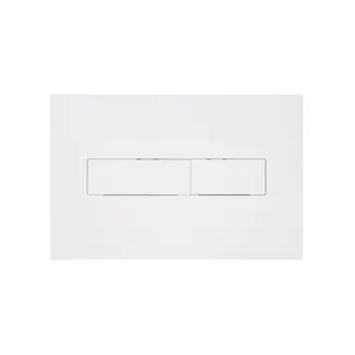 Клавіша змиву Standard 152x236x28 мм, White, лінійна QTSTD164W49471 Qtap, фото 1