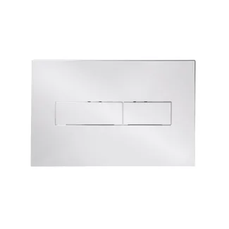 Клавіша змиву Standard 152x236x28 мм, Chrome, лінійна QTSTD164CRM49472 Qtap, фото 1