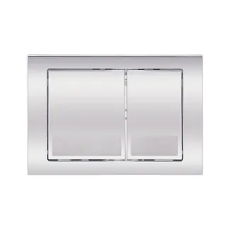 Клавіша змиву Nest 150x220x13 мм, Chrome, квадратна QT0111M06028CRM Qtap, фото 1