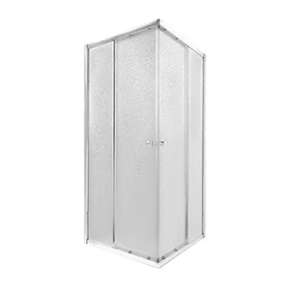 Душова кабіна Presto CRM1088SP5, 80х80 см, квадратна, скло 5 мм Pear, розсувна, без піддону Qtap, фото 1