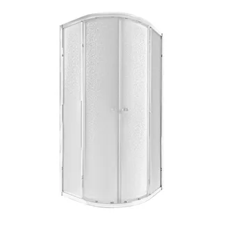 Душова кабіна Presto CRM1099AP5, 90х90 см, полукругла, скло 5 мм Pear, розсувна, без піддону Qtap, фото 1