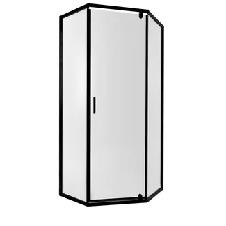 Душова кабіна Scorpio BLA10995-AC6, 90х90 см, п'ятикутна, скло 6 мм Clear, CalcLess, розпашна, без піддону Qtap, фото 1