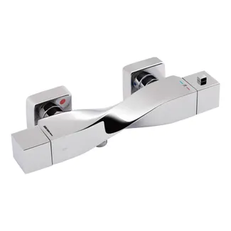 Змішувач для душу Zkrouceny, Chrome термостатичний QTZKR40T105C Chrome Qtap, фото 1