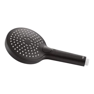 Лійка для ручного душу Rucni, d120 мм, Matt Black округла QTRUCA120O3KBB Qtap, фото 1