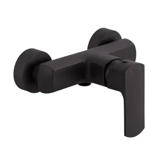 Змішувач для душу Lipno, Matt Black (k35) QTLIPNO4023101CB Qtap, фото 1