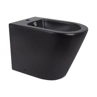 Біде підлогове Scorpio 530x360x395 мм, Matt Black QT14441003CMB Qtap, фото 1