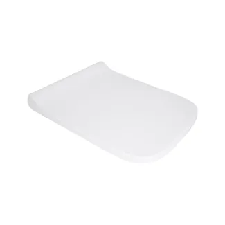 Сидіння для унітаза (Tern) 435x345x55 мм, White, з мікроліфтом, Slim Duroplast, Quick Release QT99HY2238W Qtap, фото 1