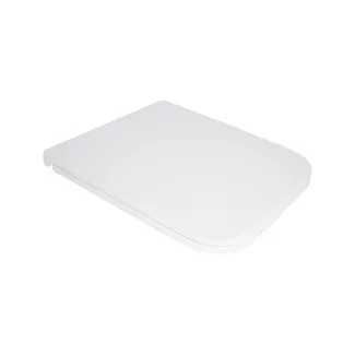 Сидіння для унітаза (Tern) 465x375x55 мм, White, з мікроліфтом, Slim Duroplast, Quick Release QT99HXU10W Qtap, фото 1