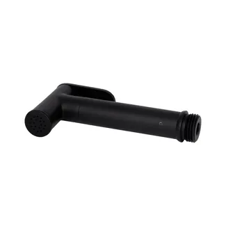Лійка для гігієнічного душу Rucni, Matt Black округла QT889910842855OB Qtap, фото 1