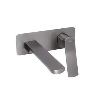 Змішувач для раковини прихованого монтажу Slavonice, Gunmetal Black PVD (k35) QTSLA273GMB45920 Qtap, фото 1