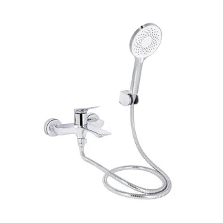 Змішувач для ванни Vlasta New, Chrome (k35) з душовим гарнітуром QTVLA259CRM45642 Qtap, фото 1
