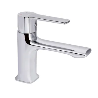 Змішувач для раковини низький Taurus, Chrome (k35) QTTAU270CRM45659 Qtap, фото 1
