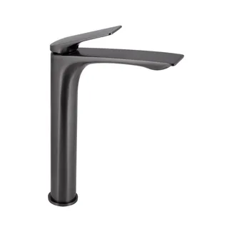Змішувач для раковини високий Vlasta New, Gunmetal Black PVD (k35) QTVLA269GMB45653 Qtap, фото 1