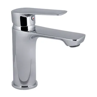 Змішувач для раковини низький Leo New, Chrome (k35) QTLEO270CRM45561 Qtap, фото 1