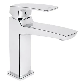 Змішувач для раковини низький Tern, Chrome (k30) QTTER2701CRM47584 Qtap, фото 1