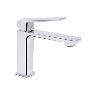 Змішувач для раковини низький Capricorn, Chrome (k26) QTCAP1060102C48219 Qtap, фото 1