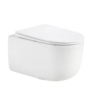 Унітаз підвісний Taurus Ultra Quiet 515×360×350 мм, White, з сидінням Slim Duroplast / Soft-close / Quick Release QTTAU26W49116 Qtap, фото 1