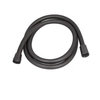Душовий шланг (1500x22,4) для душових систем Gemini Matt Black QTGEM1500224BLA50098 Qtap, фото 1
