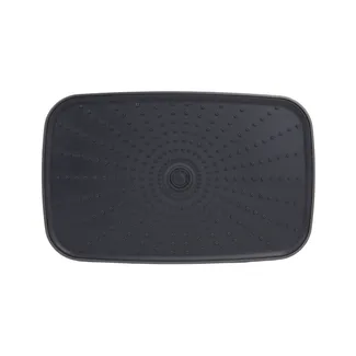Стельова лійка (34x190x290) для душових систем Gemini Gunmetal Black PVD QTGEM34190290GMB50069 Qtap, фото 1