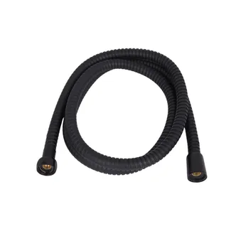 Душовий шланг (1500x22) для змішувачів та душових систем Gemini Matt Black QTGEM150022BLA50095 Qtap, фото 1
