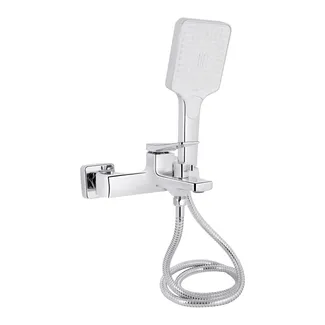 Змішувач для ванни Nando, Chrome (k35) з душовим гарнітуром QTNAN259CRM48651 Qtap, фото 1