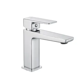 Змішувач для раковини низький Orion,Chrome (k25)  QTORI270CRM49707 Qtap, фото 1