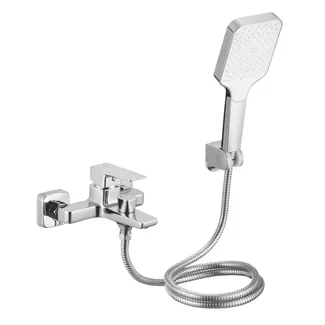 Змішувач для ванни Orion,Chrome (k35) з душовим гарнітуром QTORI259CRM49709 Qtap, фото 1