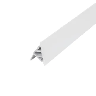 Декоративна планка WATER COVER WHI60201802, довжина 2 м, ширина 18 мм, біла, для піддона та ванни, без з'єднувача и накладки Qtap, фото 1