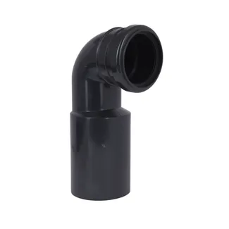 Патрубок зливний кутовий DN90 112х158х304 мм для інсталяції Standard QTSTD167BL50800 Qtap, фото 1