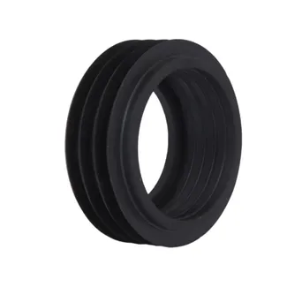 Прокладка патрубка DN50 62х62х26 мм для інсталяції Standard QTSTD167BL50804 Qtap, фото 1
